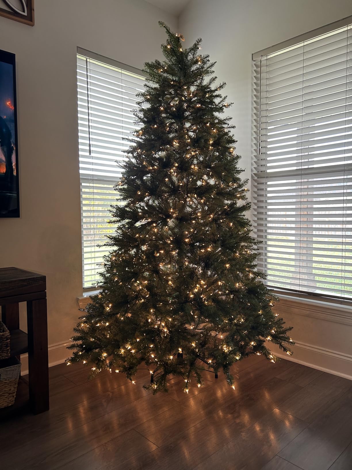 National-Tree-Company-Pre-Lit-Artificial-Full-Christmas-Tree-Green-Dunhill-Fir-White-Lights-Includes-Stand-6-5-Feet