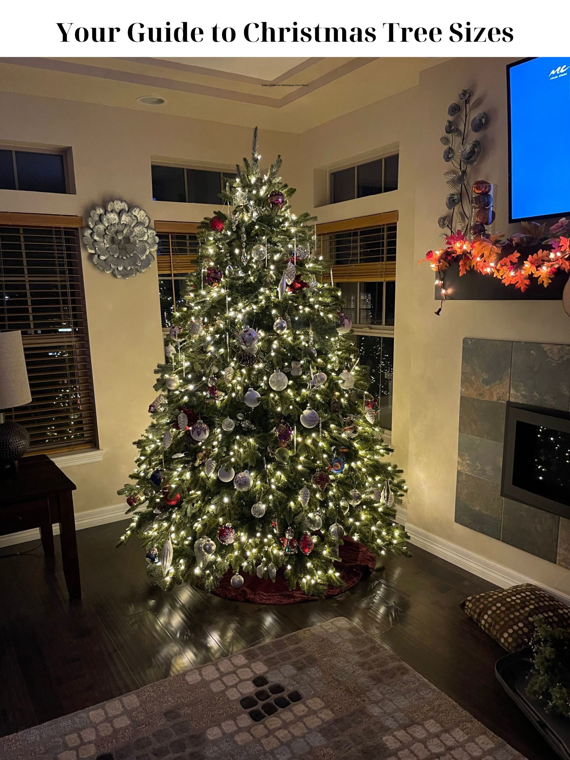 Artificial Christmas tree with Wide shape